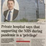 Mr Mochloulis features in the Welwyn Hatfield Times in this week's Welwyn Hatfield Times regarding our support for the NHS during the COVID-19 pandemic.