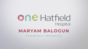 Maryam Balogun, Pharmacy Manager
